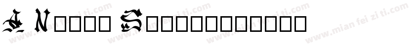 A Nefel Sereke字体转换